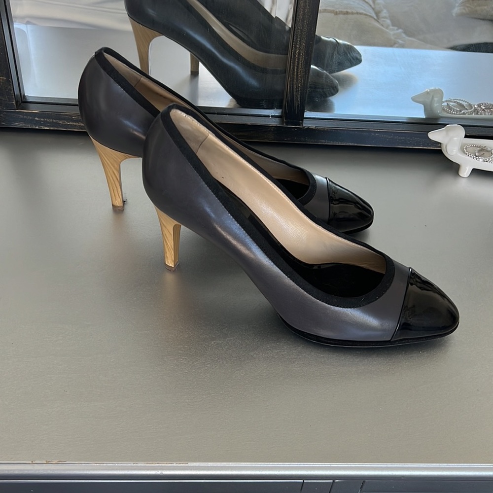 Yves Saint Laurent heels, black, size 39 1/2 - Picture 2 of 4